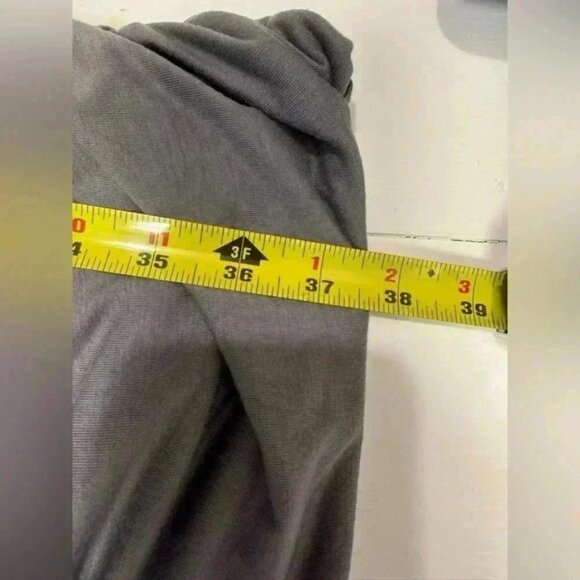 Anthropologie Threads 4 Thought grey fitted long sleeve midi dress size small - Picture 8 of 8